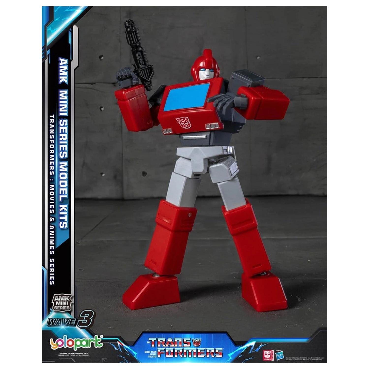 Transformers Generation One AMK Mini Series Plastični model Komplet Wave 3 Ironhide G1 11 cm fotografija proizvoda