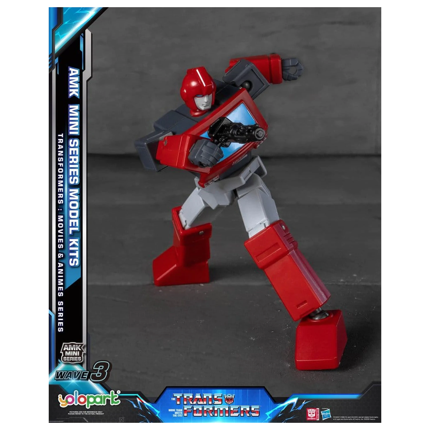 Transformers Generation One AMK Mini Series Plastični model Komplet Wave 3 Ironhide G1 11 cm fotografija proizvoda