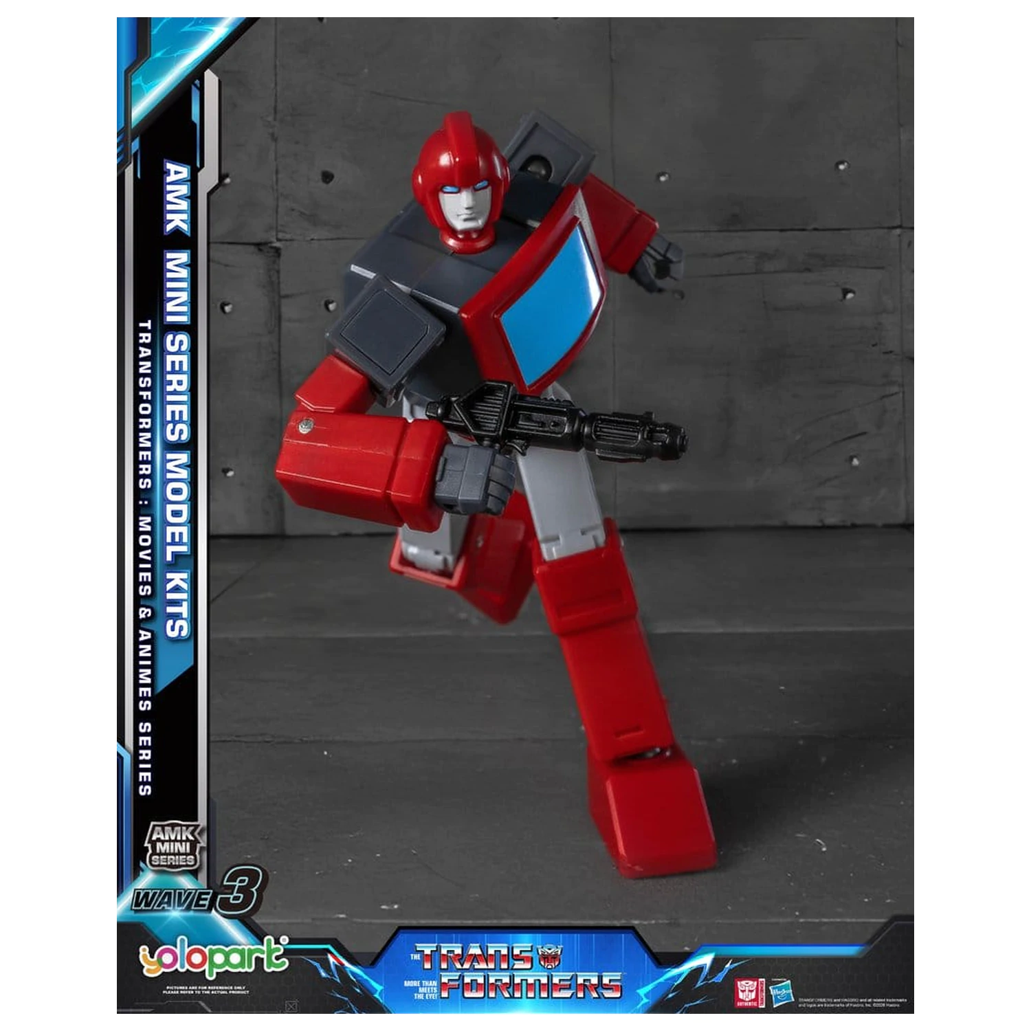 Transformers Generation One AMK Mini Series Plastični model Komplet Wave 3 Ironhide G1 11 cm fotografija proizvoda