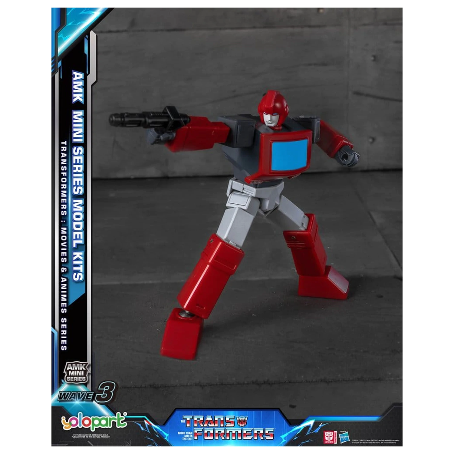 Transformers Generation One AMK Mini Series Plastični model Komplet Wave 3 Ironhide G1 11 cm fotografija proizvoda