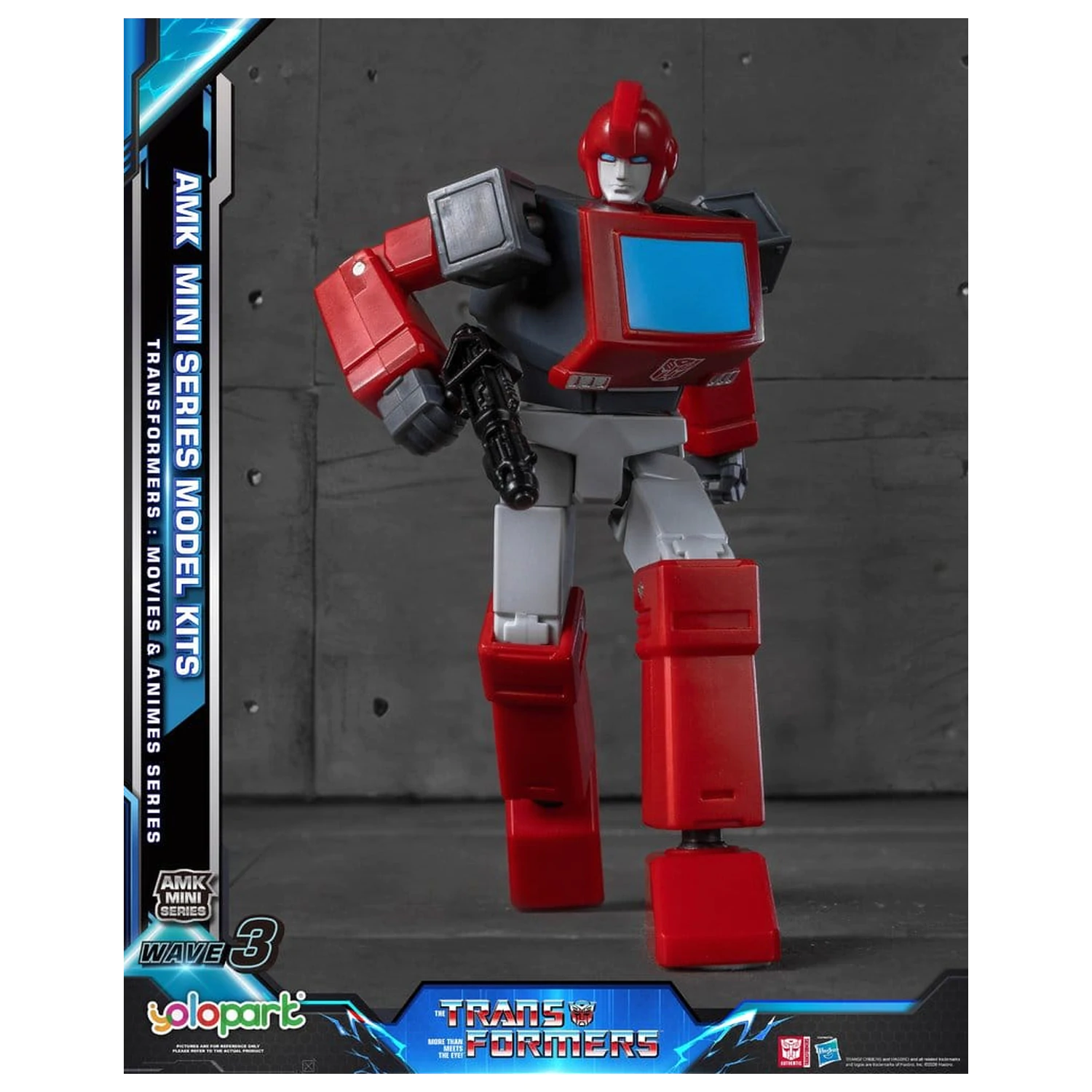 Transformers Generation One AMK Mini Series Plastični model Komplet Wave 3 Ironhide G1 11 cm fotografija proizvoda