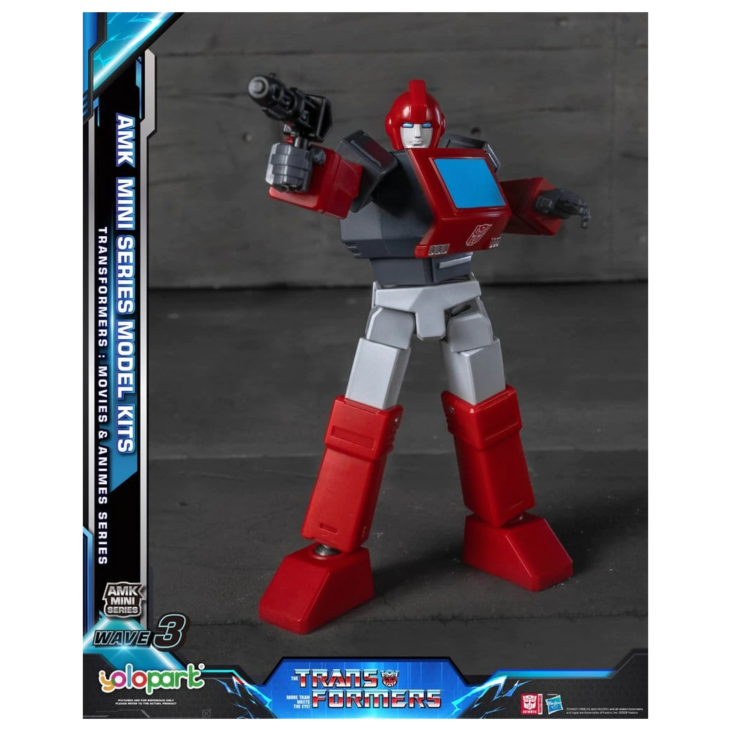 Transformers Generation One AMK Mini Series Plastični model Komplet Wave 3 Ironhide G1 11 cm fotografija proizvoda