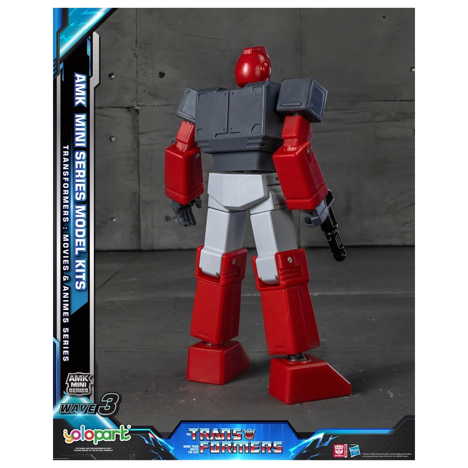 Transformers Generation One AMK Mini Series Plastični model Komplet Wave 3 Ironhide G1 11 cm fotografija proizvoda