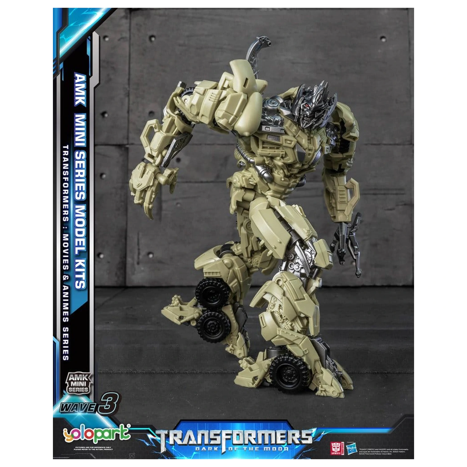 Transformers Generation One AMK Mini Series Plastični model Komplet Val 3 Megatron TF 3 11 cm fotografija proizvoda