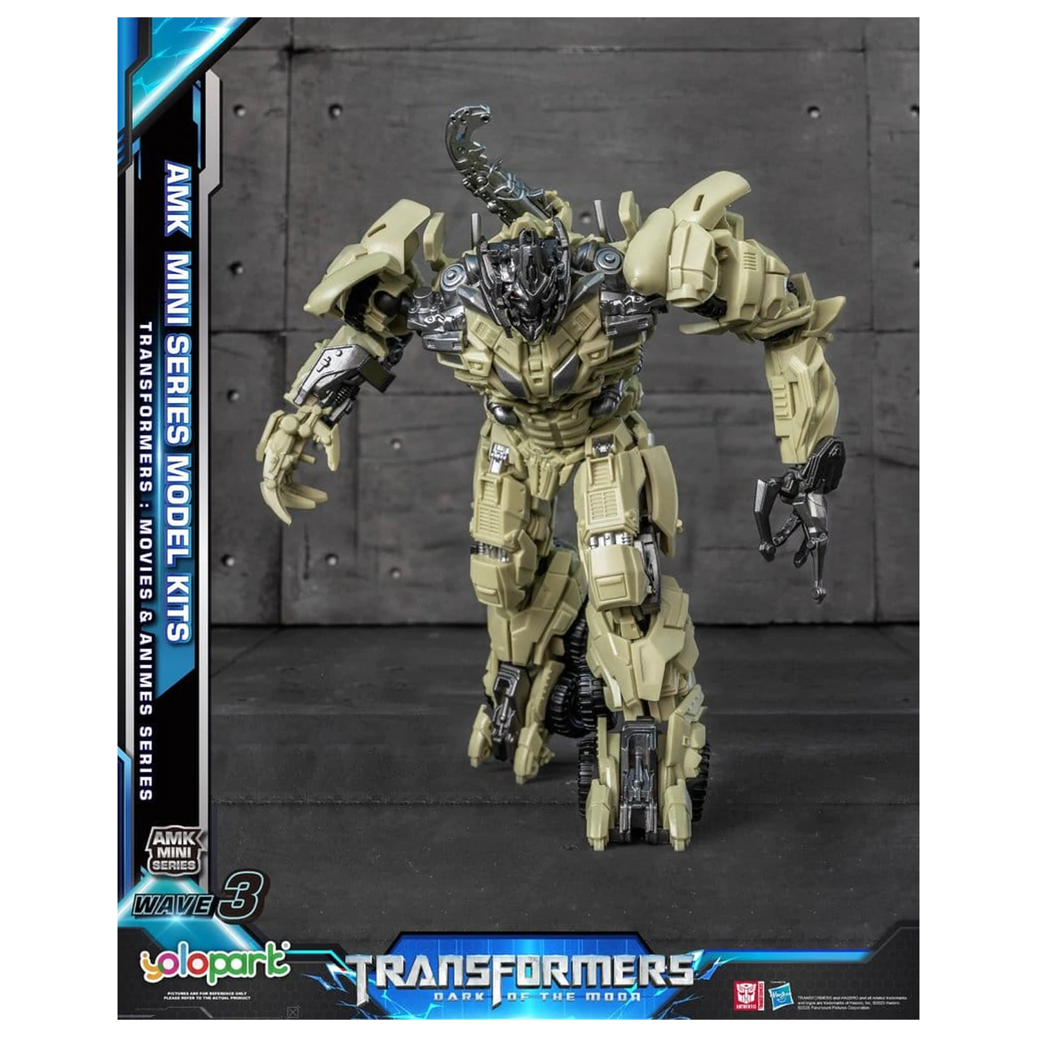 Transformers Generation One AMK Mini Series Plastični model Komplet Val 3 Megatron TF 3 11 cm fotografija proizvoda