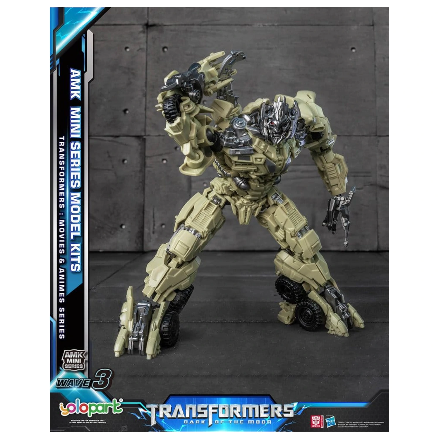 Transformers Generation One AMK Mini Series Plastični model Komplet Val 3 Megatron TF 3 11 cm fotografija proizvoda