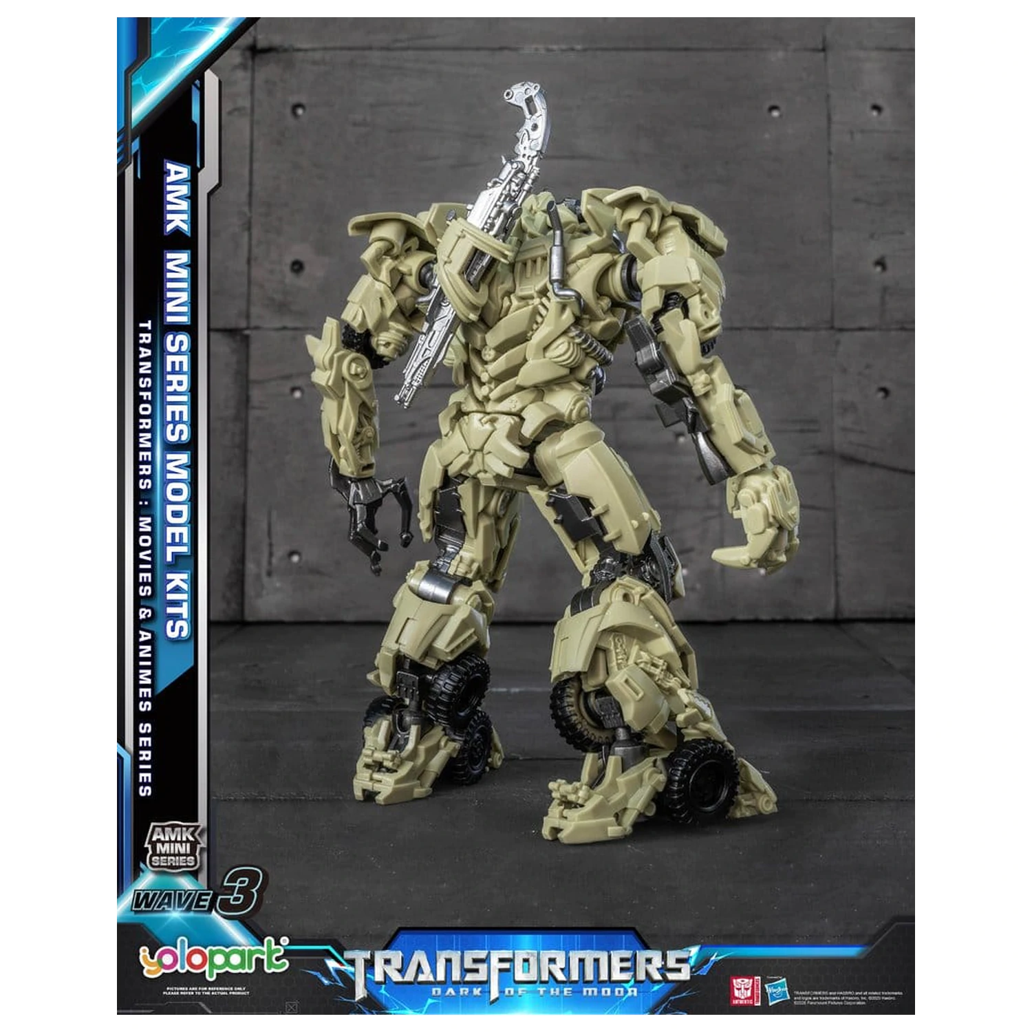 Transformers Generation One AMK Mini Series Plastični model Komplet Val 3 Megatron TF 3 11 cm fotografija proizvoda