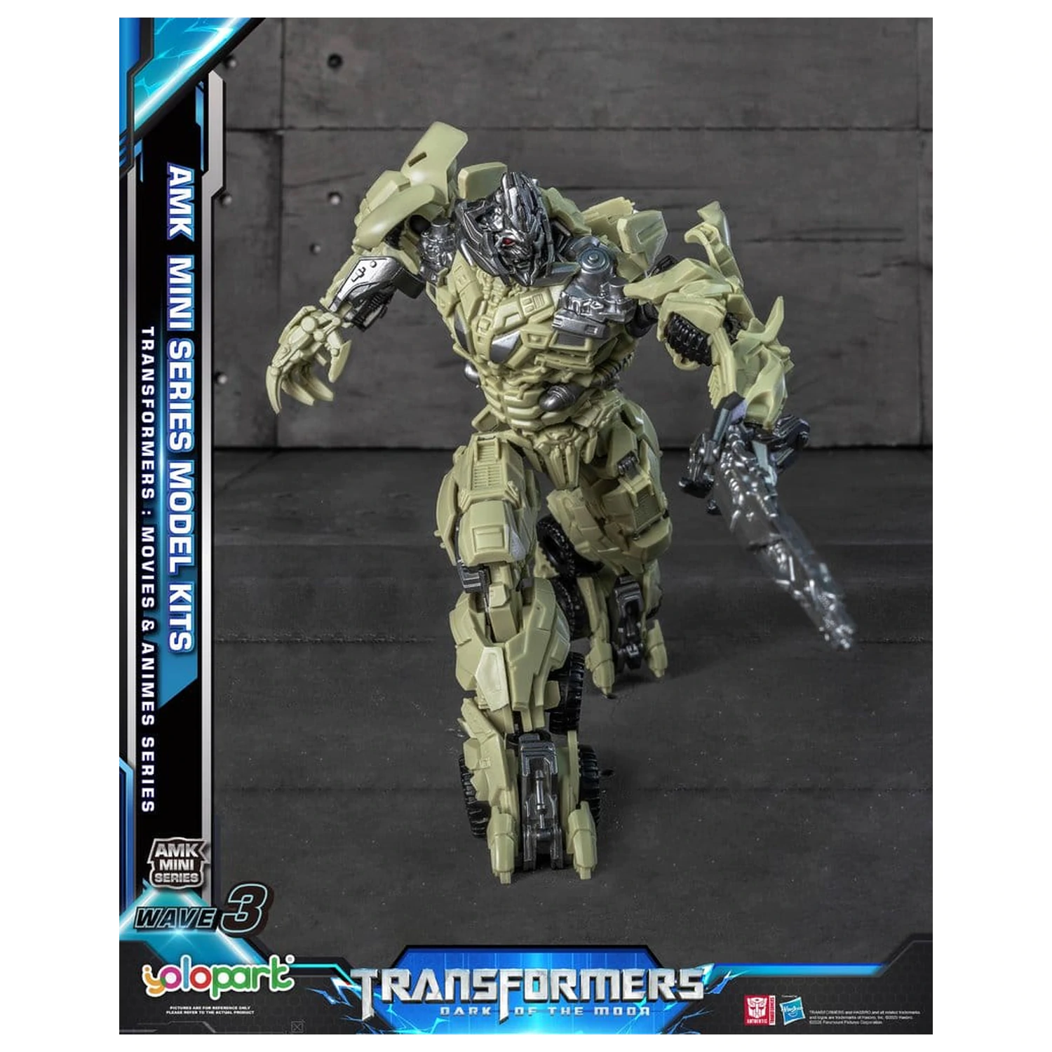 Transformers Generation One AMK Mini Series Plastični model Komplet Val 3 Megatron TF 3 11 cm fotografija proizvoda