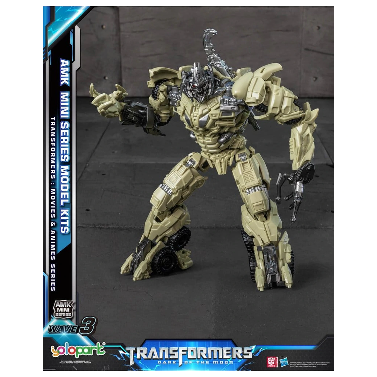 Transformers Generation One AMK Mini Series Plastični model Komplet Val 3 Megatron TF 3 11 cm fotografija proizvoda