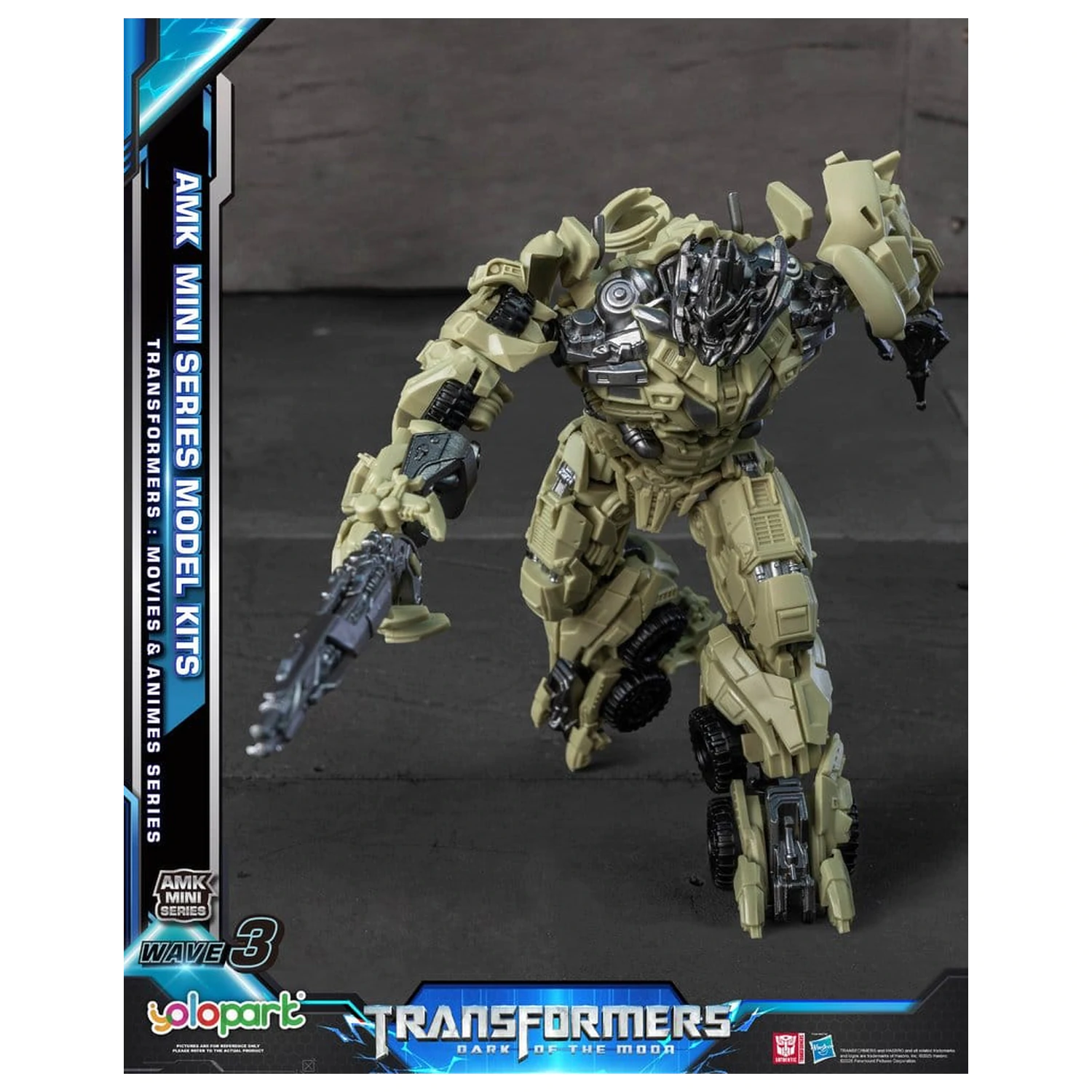 Transformers Generation One AMK Mini Series Plastični model Komplet Val 3 Megatron TF 3 11 cm fotografija proizvoda