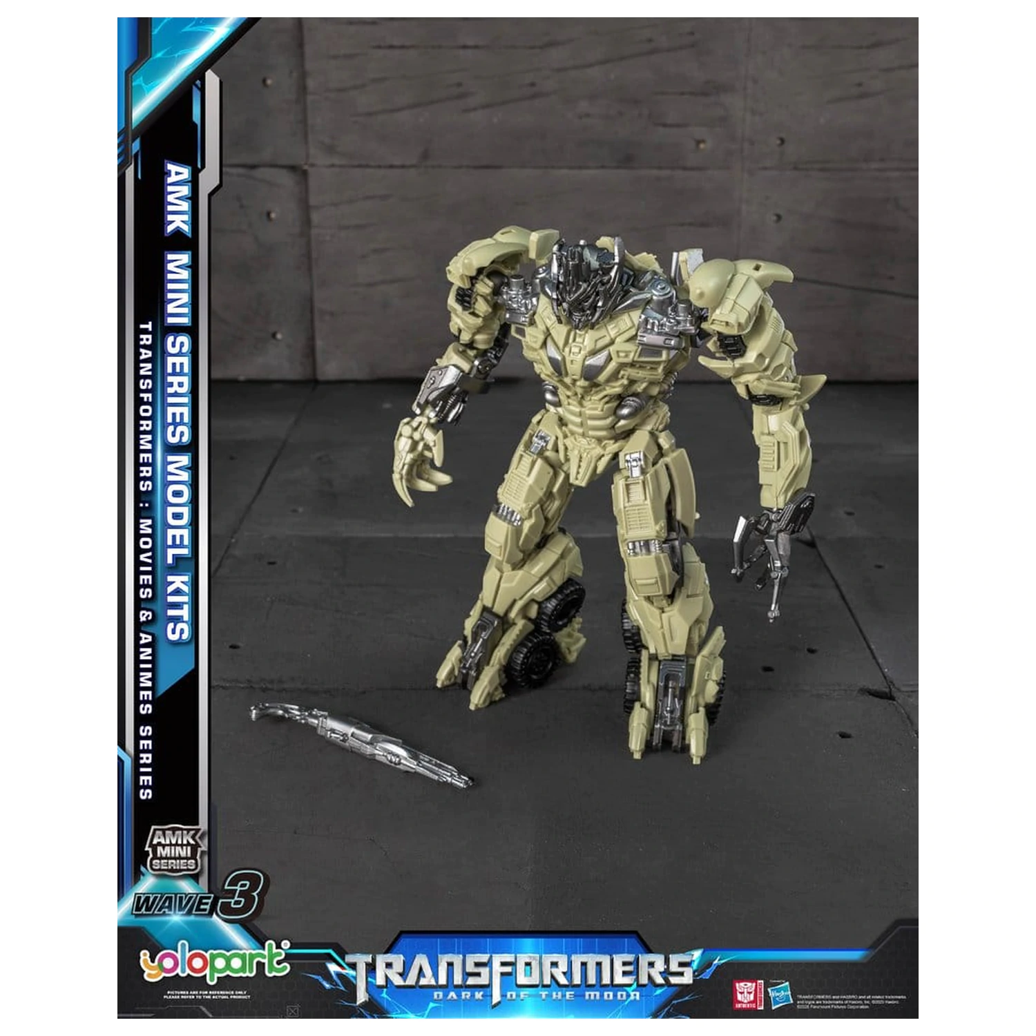 Transformers Generation One AMK Mini Series Plastični model Komplet Val 3 Megatron TF 3 11 cm fotografija proizvoda