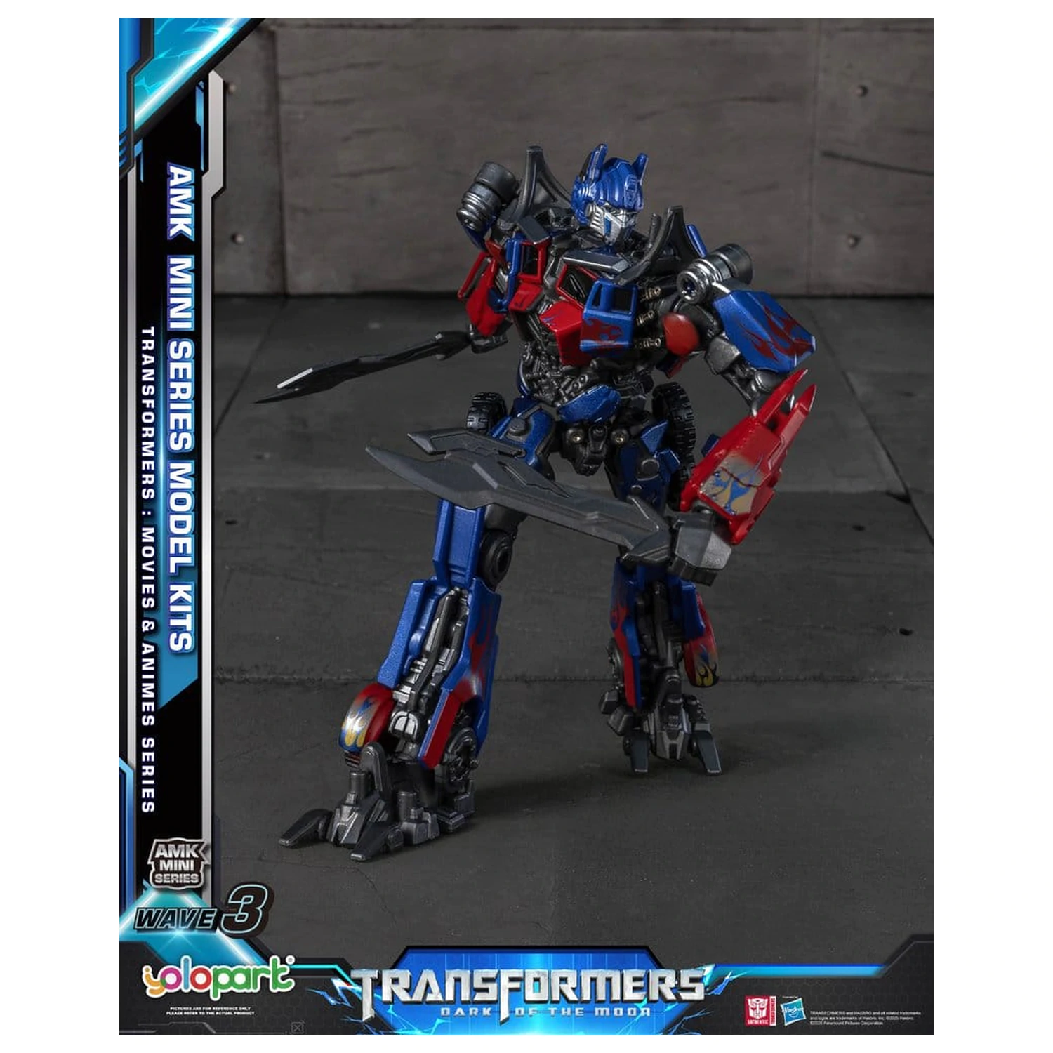 Transformers Generation One AMK Mini Series Plastični Model Kit Wave 3 Optimus Prime TF 3 11 cm fotografija proizvoda