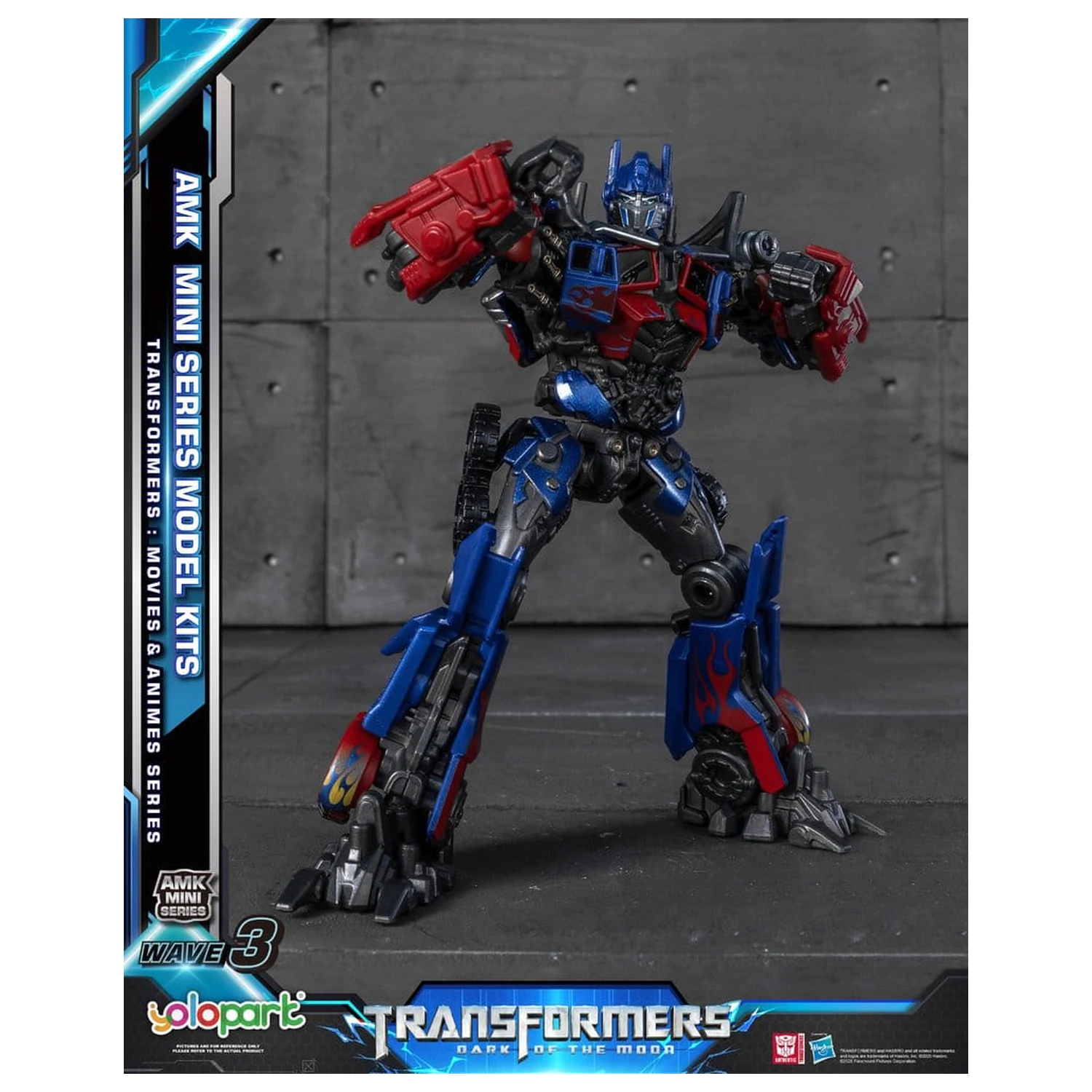Transformers Generation One AMK Mini Series Plastični Model Kit Wave 3 Optimus Prime TF 3 11 cm fotografija proizvoda
