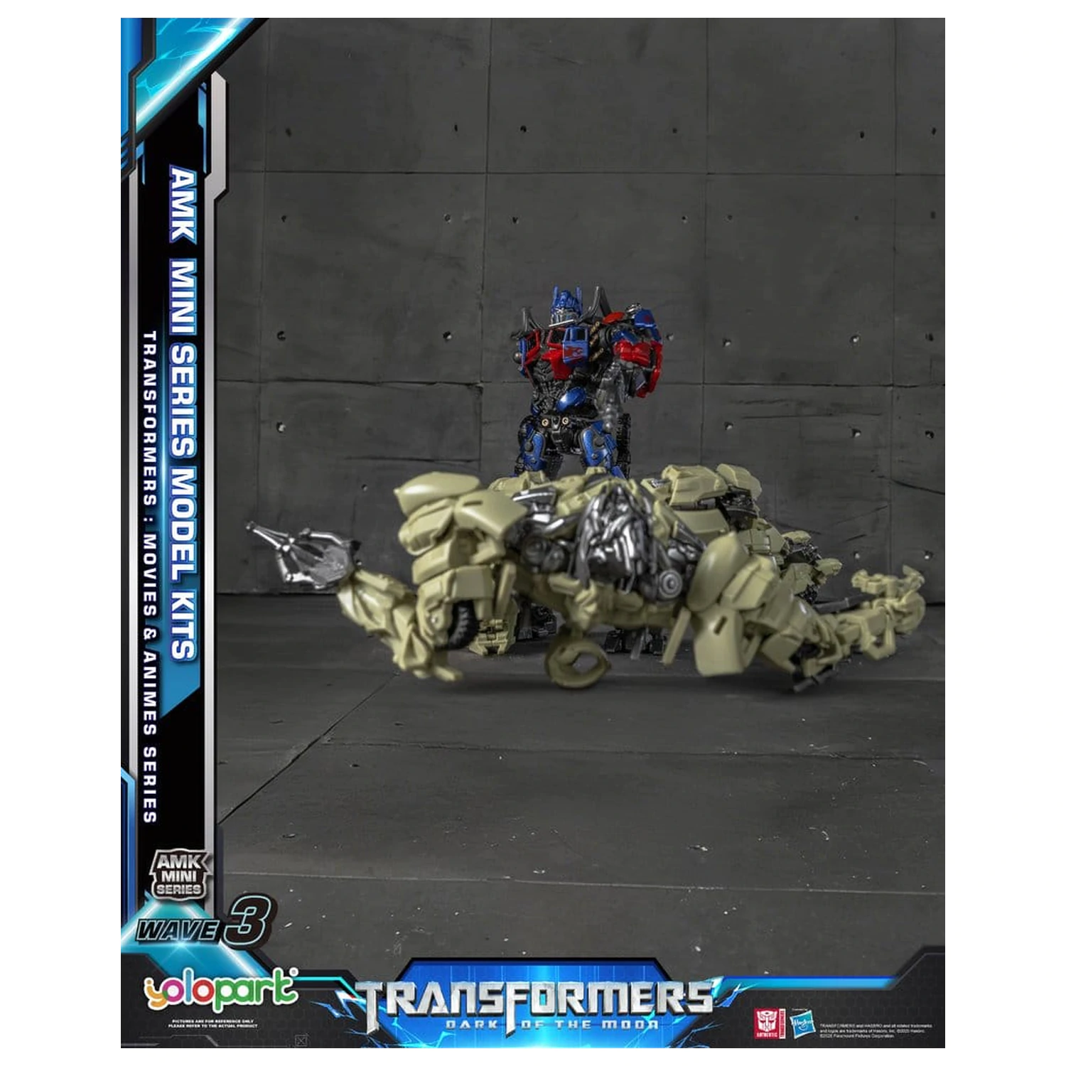 Transformers Generation One AMK Mini Series Plastični Model Kit Wave 3 Optimus Prime TF 3 11 cm fotografija proizvoda