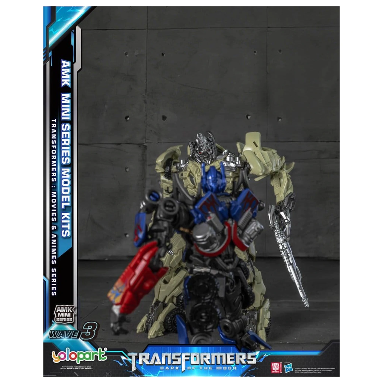 Transformers Generation One AMK Mini Series Plastični Model Kit Wave 3 Optimus Prime TF 3 11 cm fotografija proizvoda