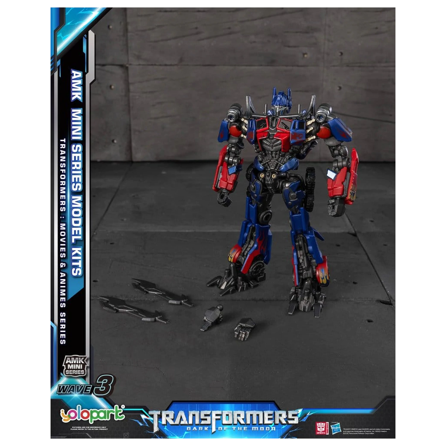 Transformers Generation One AMK Mini Series Plastični Model Kit Wave 3 Optimus Prime TF 3 11 cm fotografija proizvoda