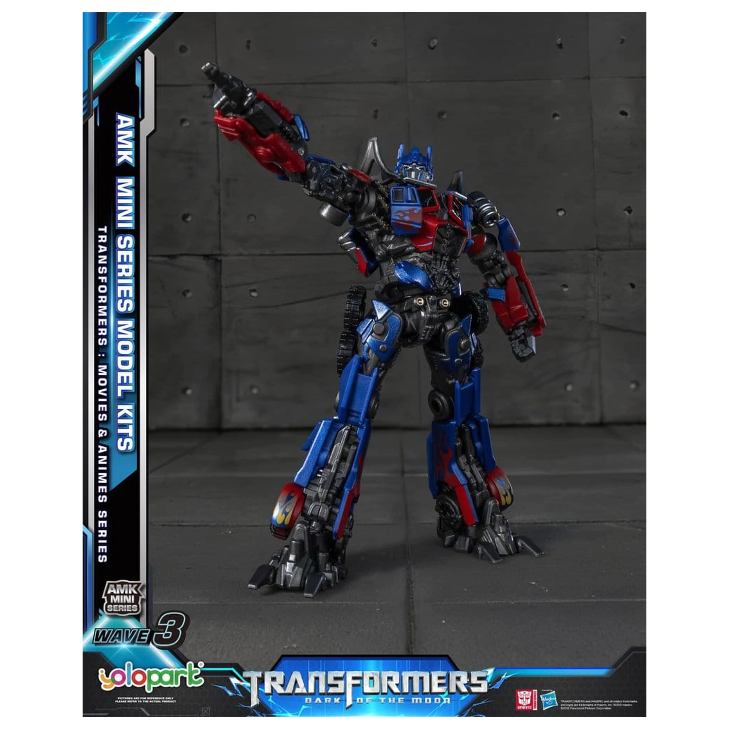Transformers Generation One AMK Mini Series Plastični Model Kit Wave 3 Optimus Prime TF 3 11 cm fotografija proizvoda
