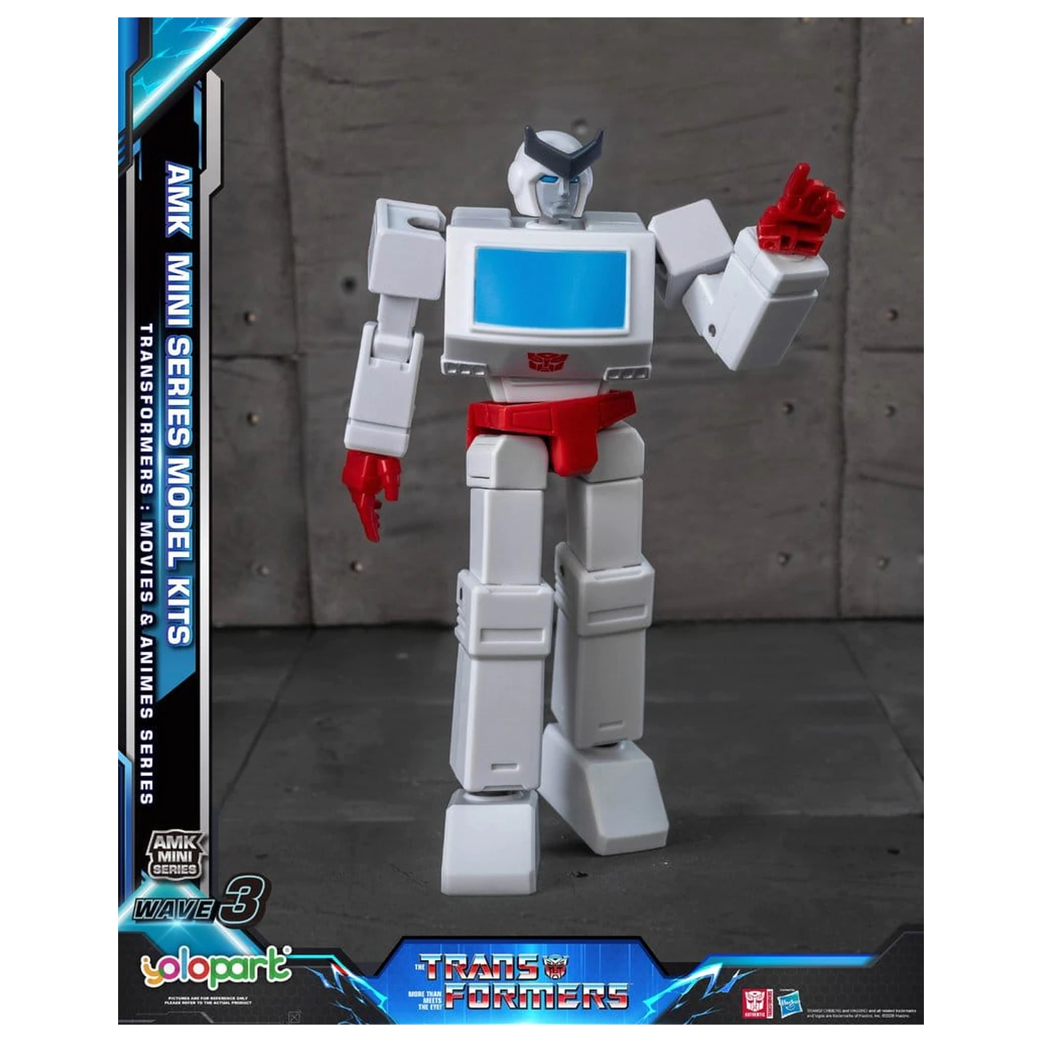 Transformers Generation One AMK Mini Series Plastični model Komplet Val 3 Ratchet G1 11 cm fotografija proizvoda