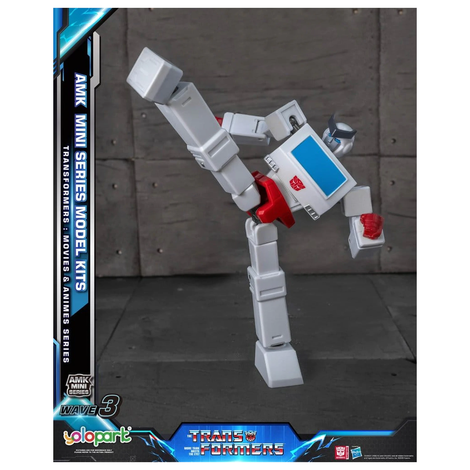 Transformers Generation One AMK Mini Series Plastični model Komplet Val 3 Ratchet G1 11 cm fotografija proizvoda