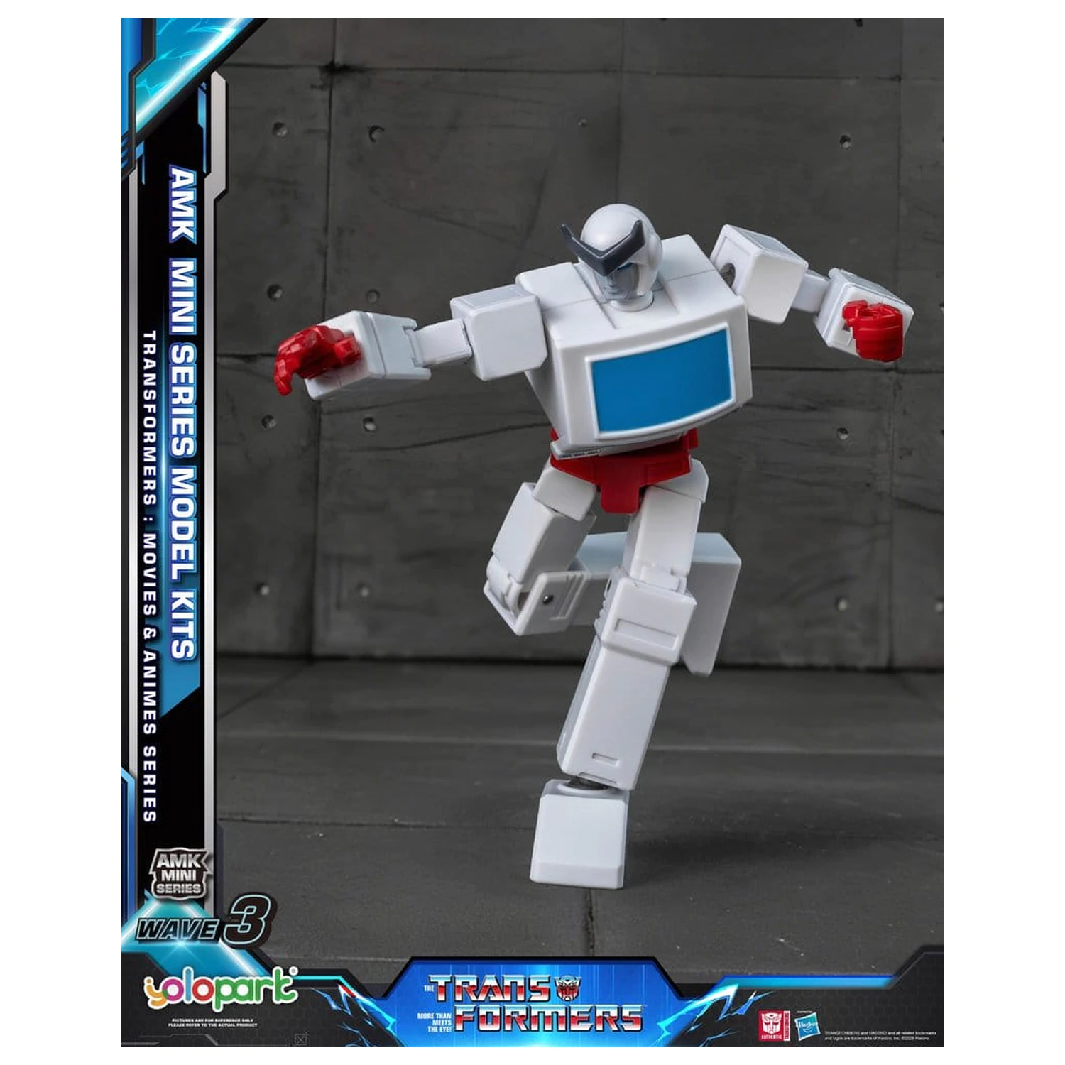 Transformers Generation One AMK Mini Series Plastični model Komplet Val 3 Ratchet G1 11 cm fotografija proizvoda