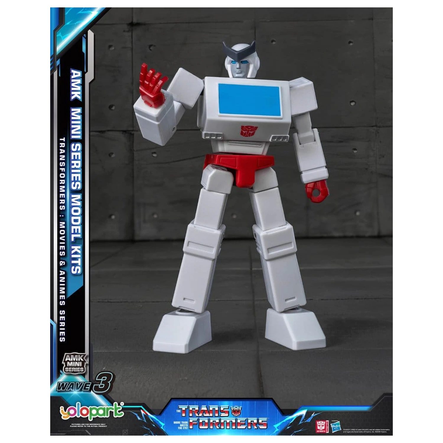 Transformers Generation One AMK Mini Series Plastični model Komplet Val 3 Ratchet G1 11 cm fotografija proizvoda