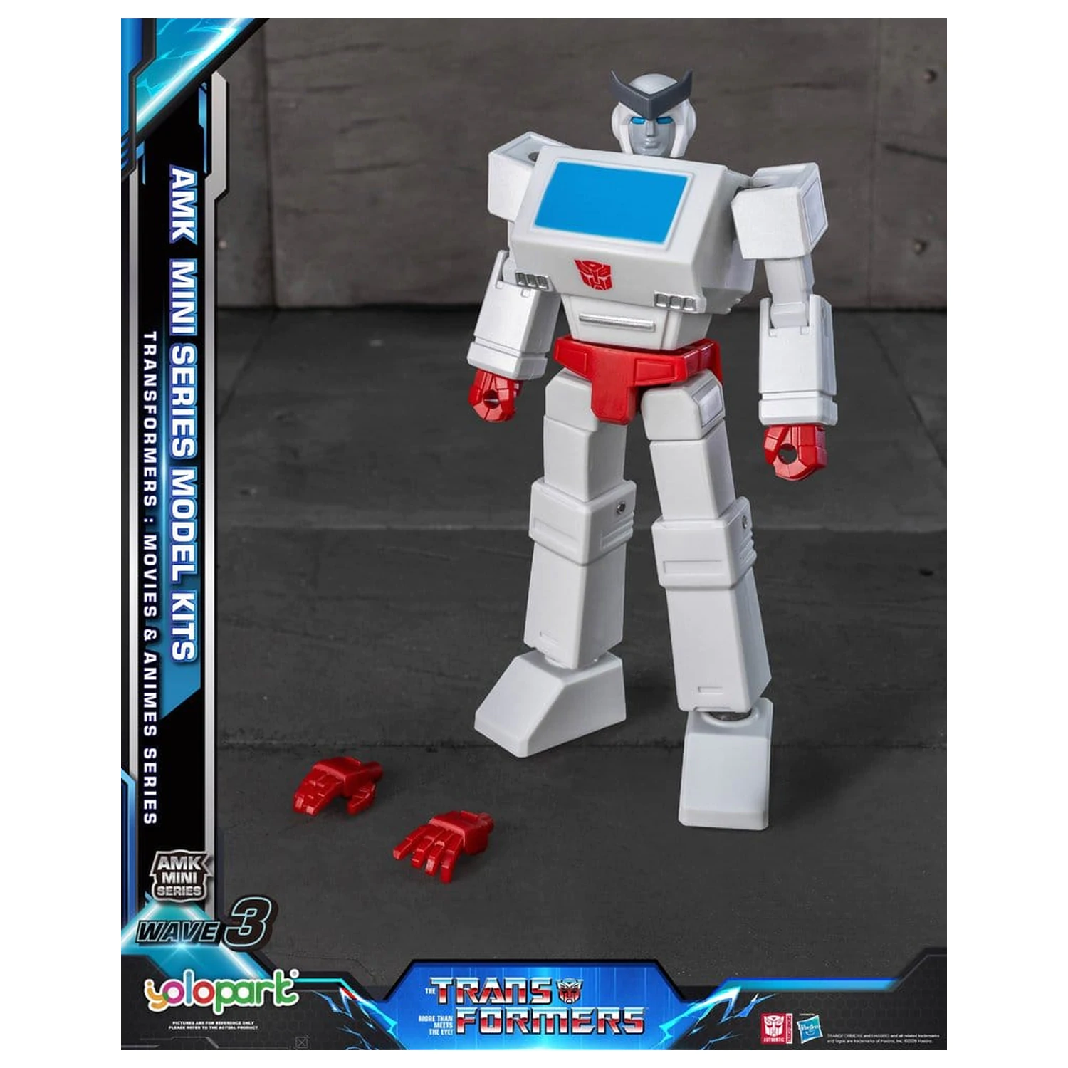 Transformers Generation One AMK Mini Series Plastični model Komplet Val 3 Ratchet G1 11 cm fotografija proizvoda