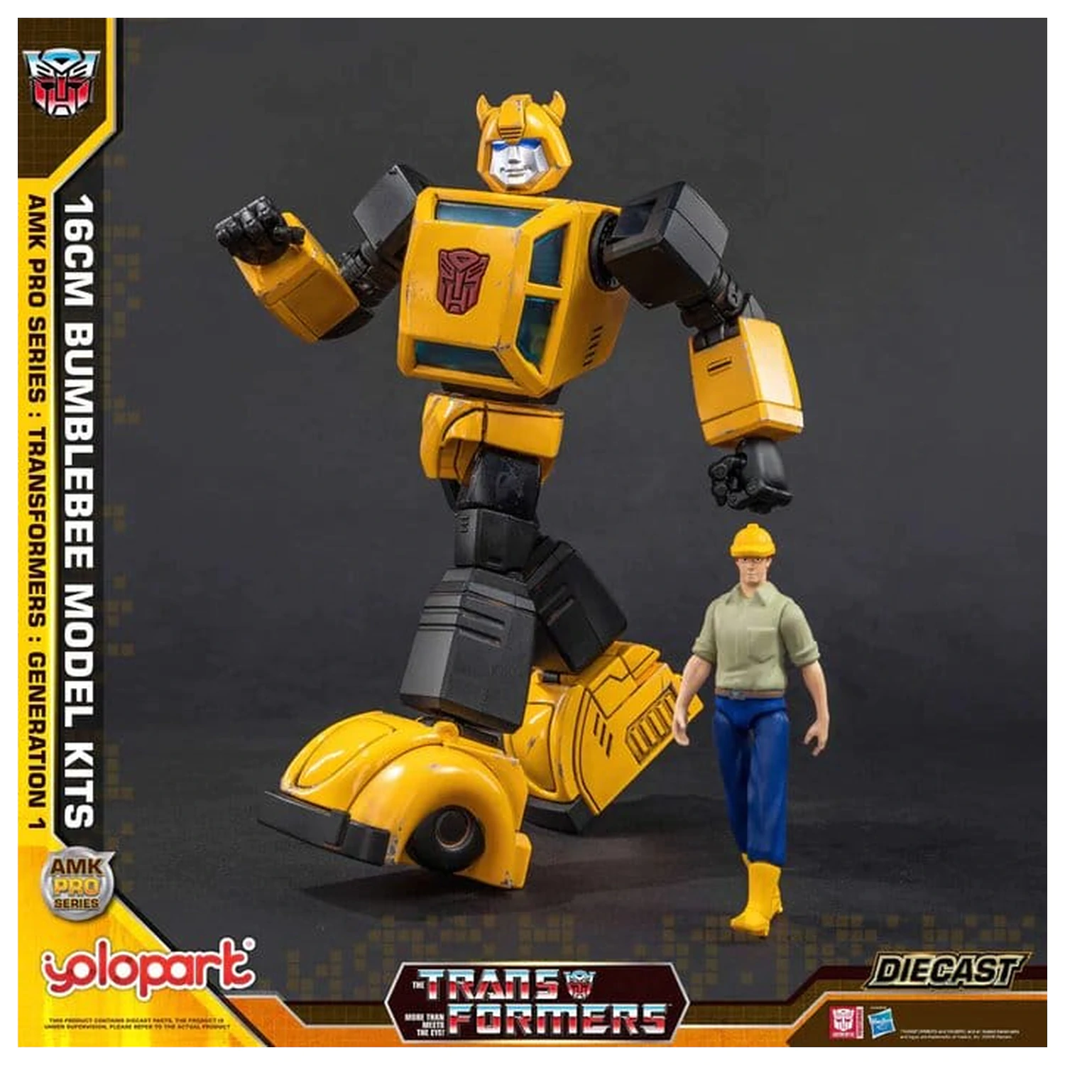Transformers: Generation One AMK PRO Series komplet plastičnog modela Bumblebee 16 cm fotografija proizvoda