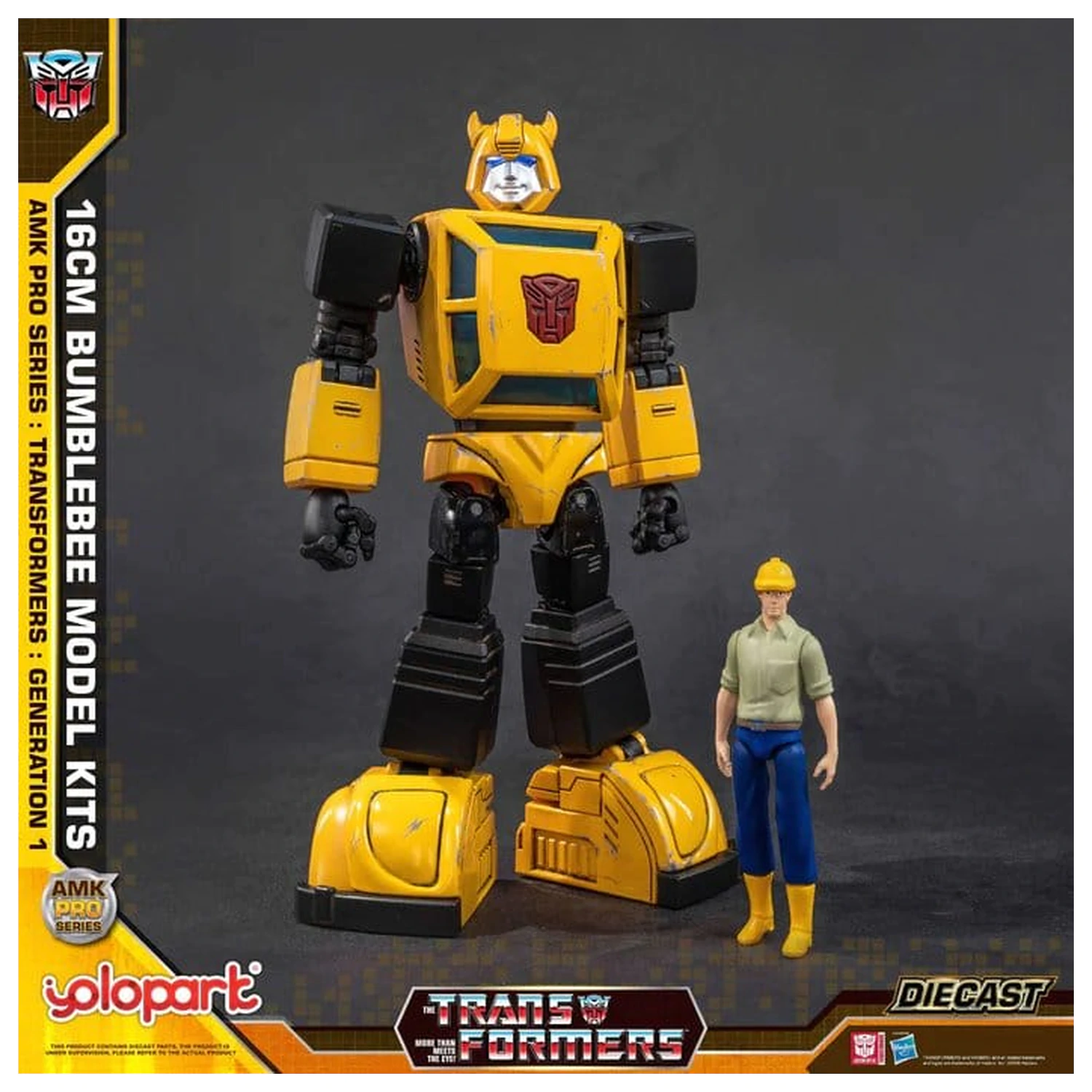 Transformers: Generation One AMK PRO Series komplet plastičnog modela Bumblebee 16 cm fotografija proizvoda