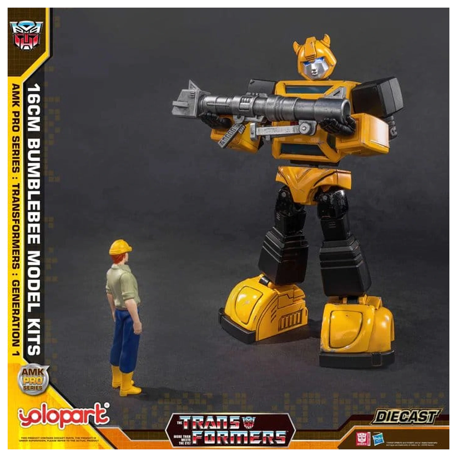 Transformers: Generation One AMK PRO Series komplet plastičnog modela Bumblebee 16 cm fotografija proizvoda