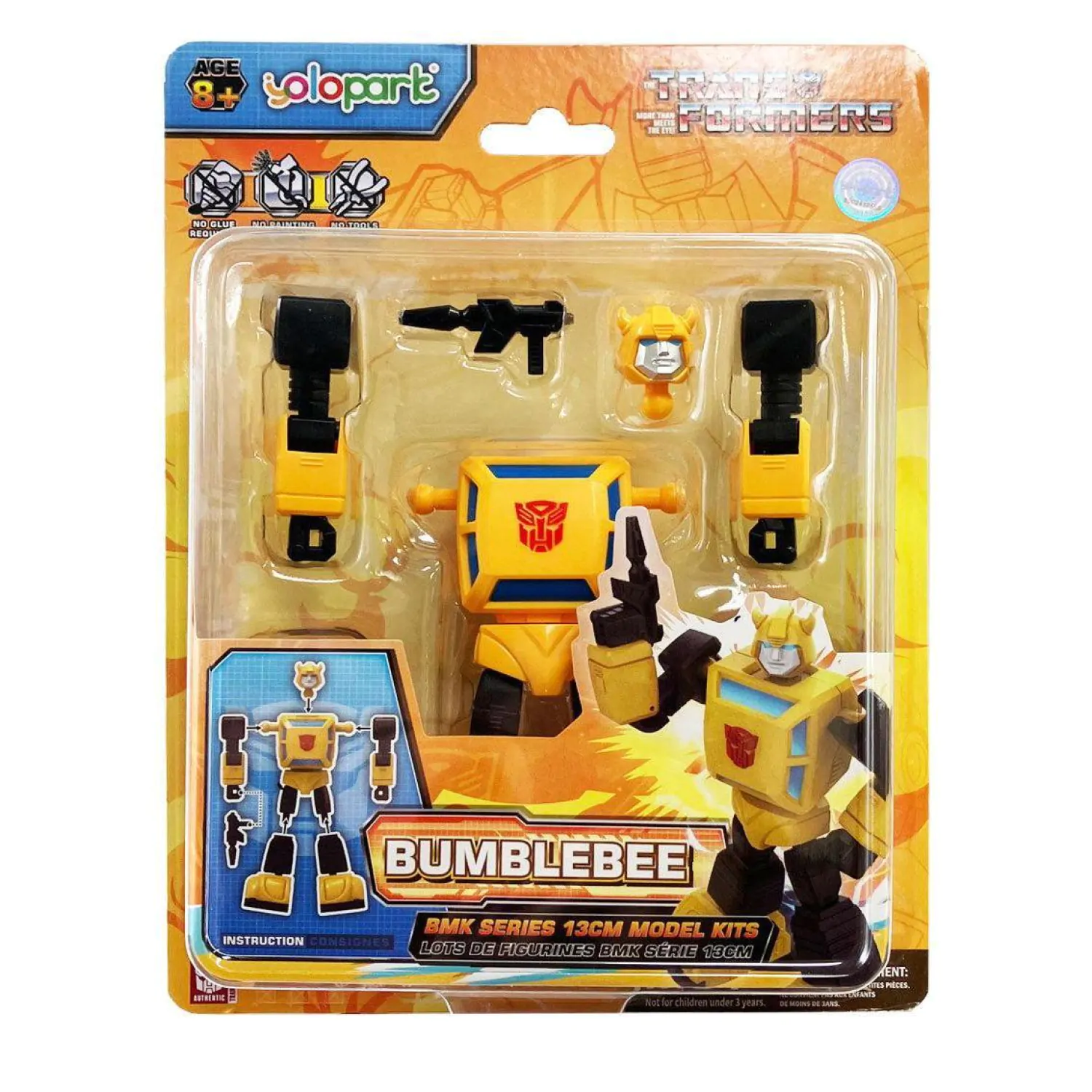 Transformers Generation One BMK Series Model Kit Bumblebee 16 cm fotografija proizvoda