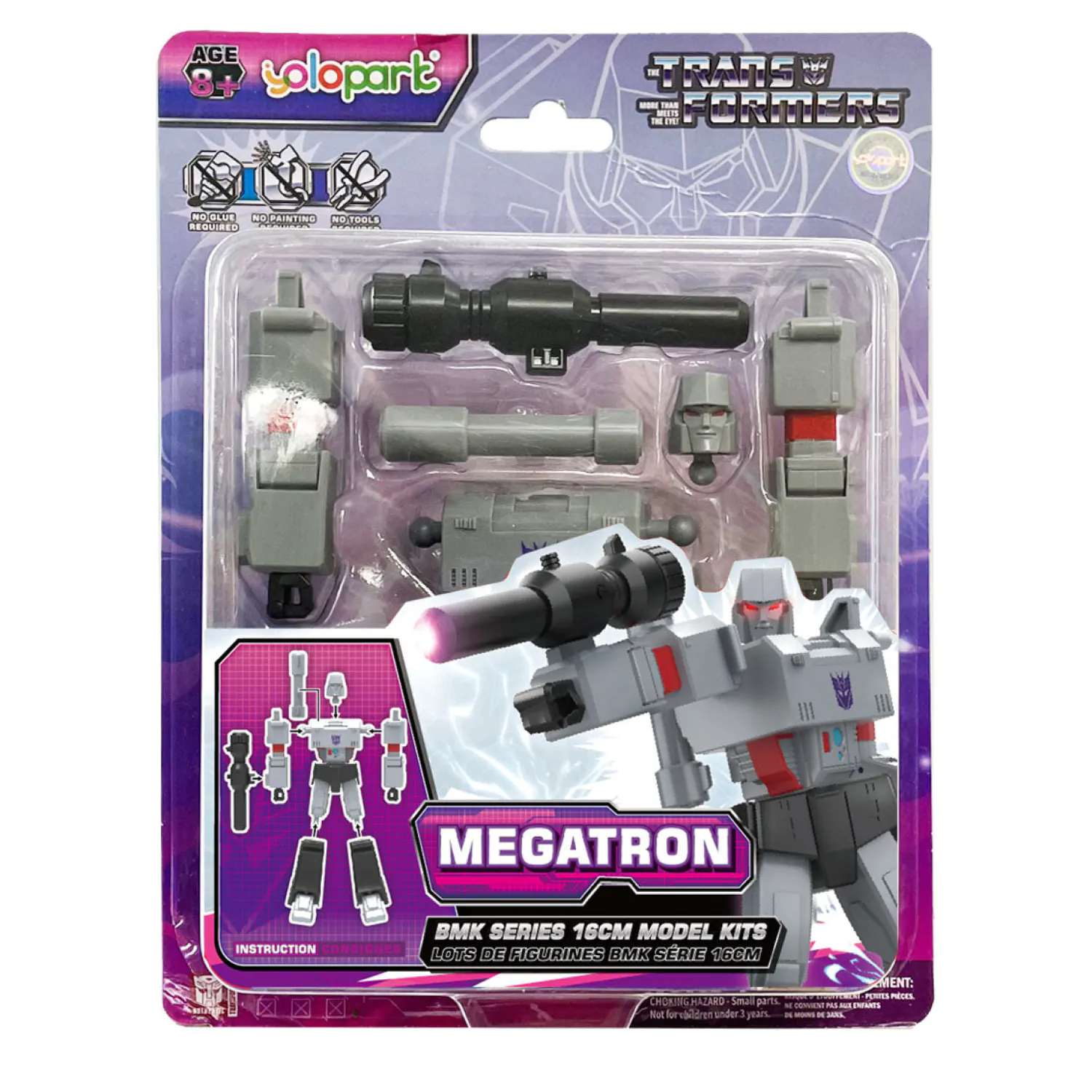 Transformers Generation One BMK Series set modela Megatron 16 cm fotografija proizvoda