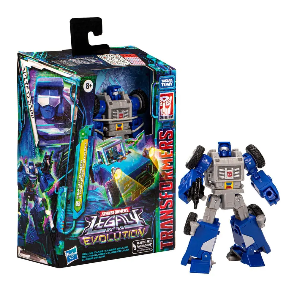 Transformers Generations Legacy Evolution Deluxe Class akcijska figura Beachcomber & Paradise Parakeet 14 cm fotografija proizvoda