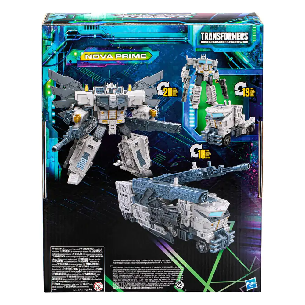 Transformers Generations Legacy Evolution Leader Class akcijska figura Nova Prime 18 cm fotografija proizvoda