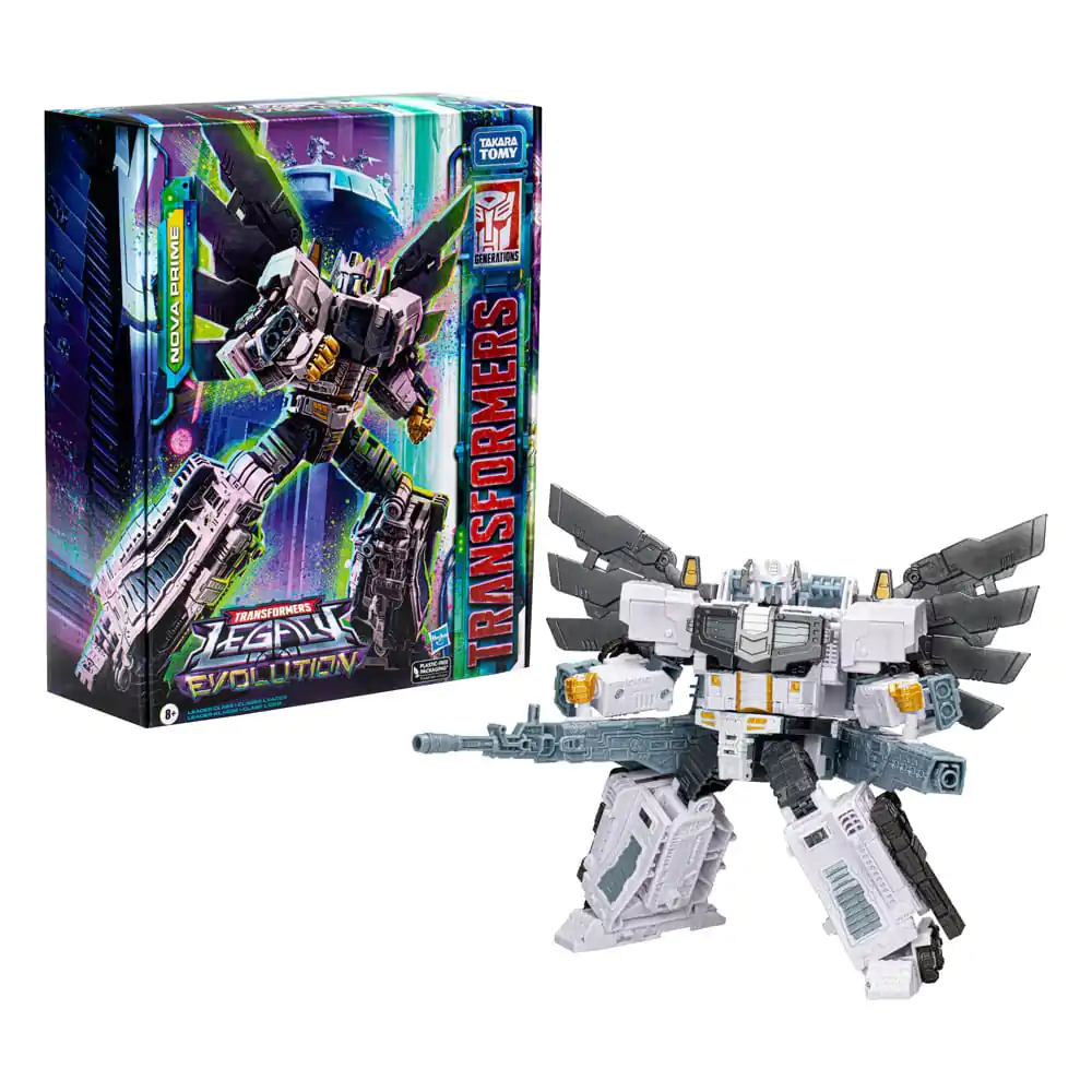 Transformers Generations Legacy Evolution Leader Class akcijska figura Nova Prime 18 cm fotografija proizvoda