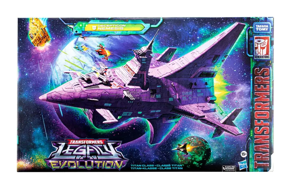 Transformers Generations Legacy Evolution Titan Class Akcijska figura Decepticon Nemesis 60 cm fotografija proizvoda