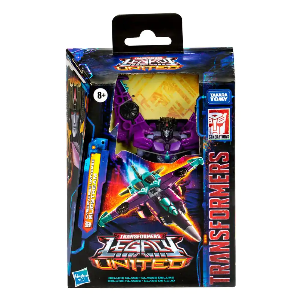 Transformers Generations Legacy United Deluxe Class akcijska figura Cyberverse Universe Slipstream 14 cm fotografija proizvoda