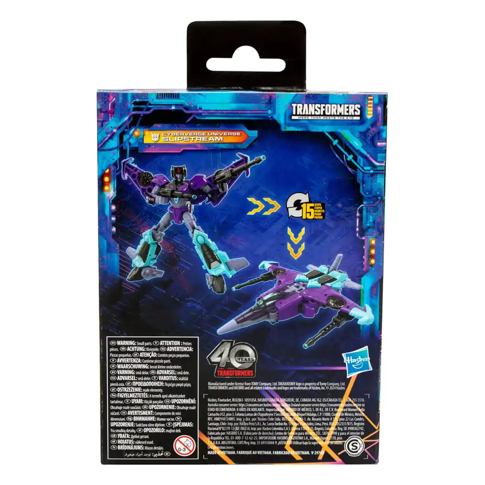 Transformers Generations Legacy United Deluxe Class akcijska figura Cyberverse Universe Slipstream 14 cm fotografija proizvoda