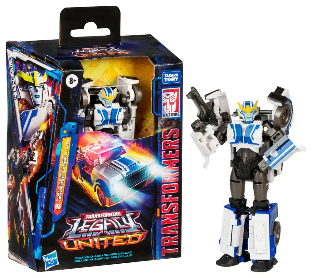 Transformers Generations Legacy United Deluxe Class akcijska figura Robots in Disguise 2015 Universe Strongarm 14 cm fotografija proizvoda