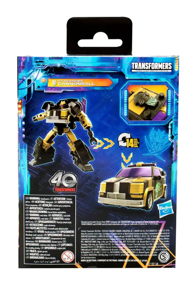 Transformers Generations Legacy United Deluxe Class akcijska figura Star Raider Cannonball 14 cm fotografija proizvoda