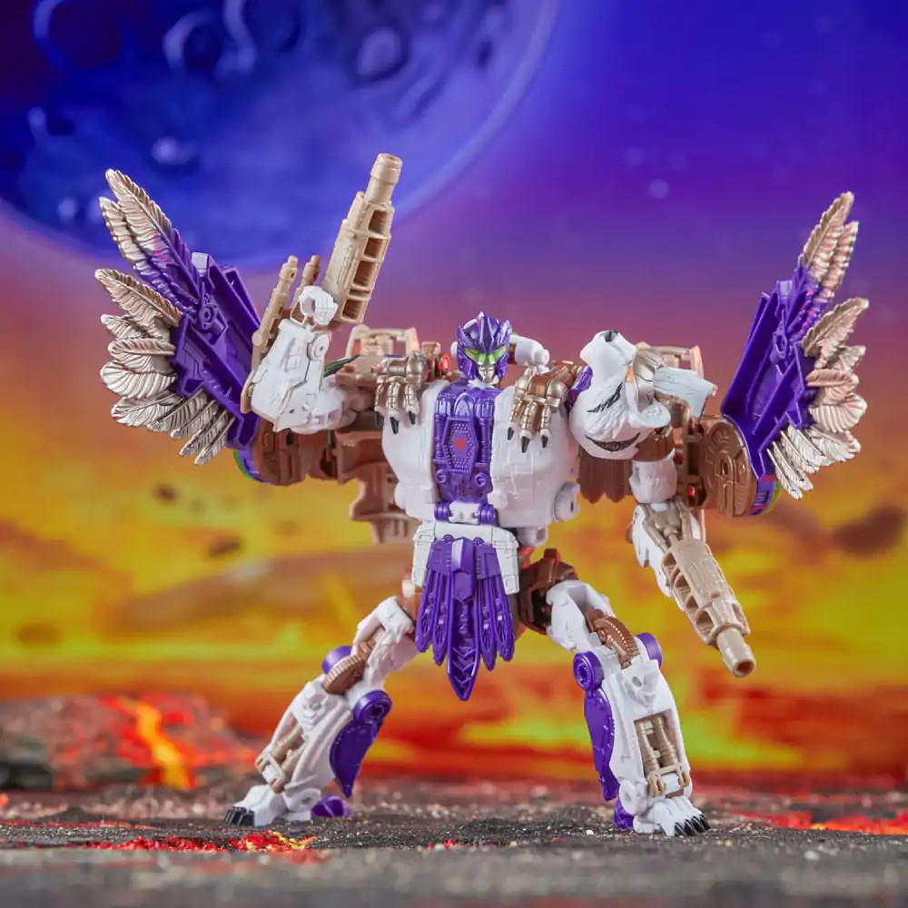 Transformers Generations Legacy United Leader Class akcijska figura Beast Wars Universe Tigerhawk 19 cm fotografija proizvoda