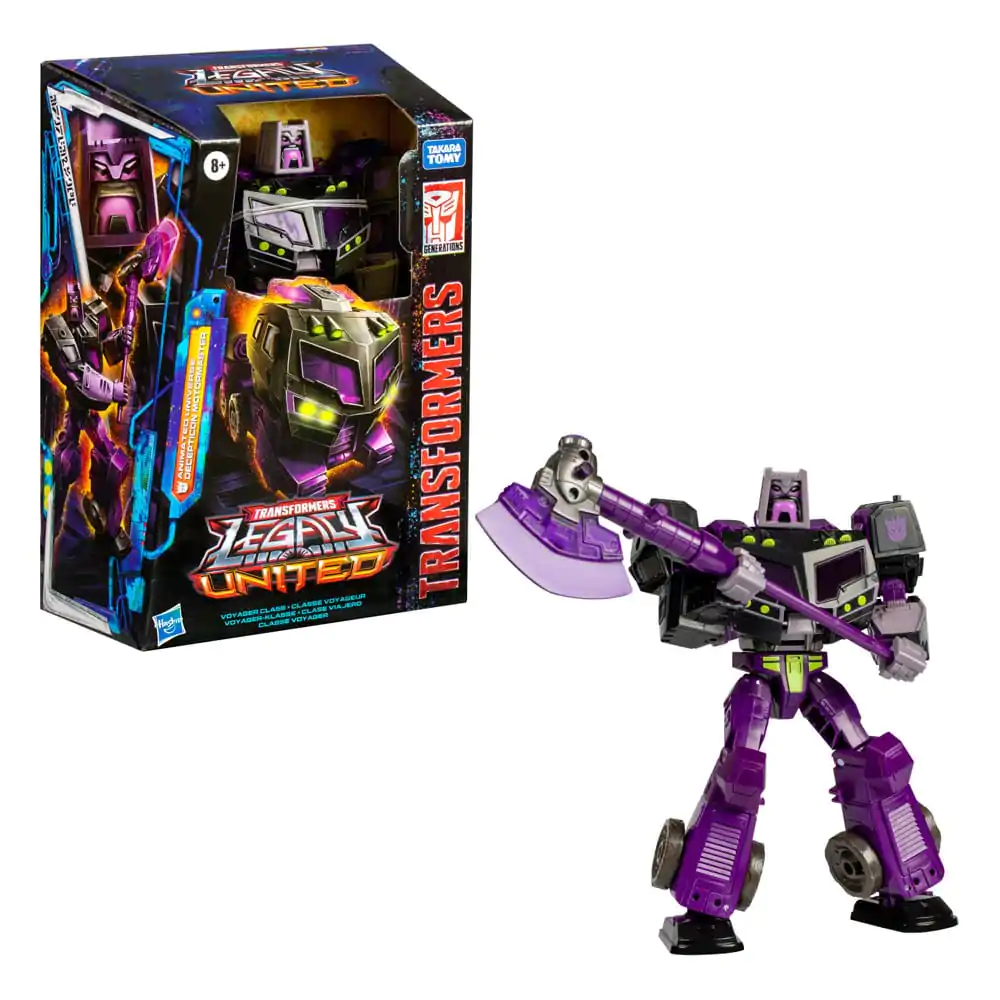 Transformers Generations Legacy United Voyager Class akcijska figura Animated Universe Decepticon Motormaster 18 cm fotografija proizvoda