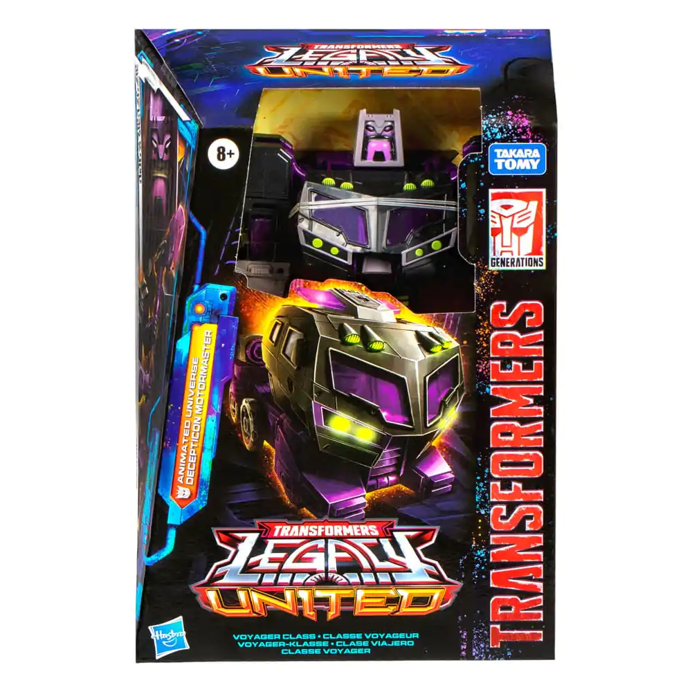 Transformers Generations Legacy United Voyager Class akcijska figura Animated Universe Decepticon Motormaster 18 cm fotografija proizvoda