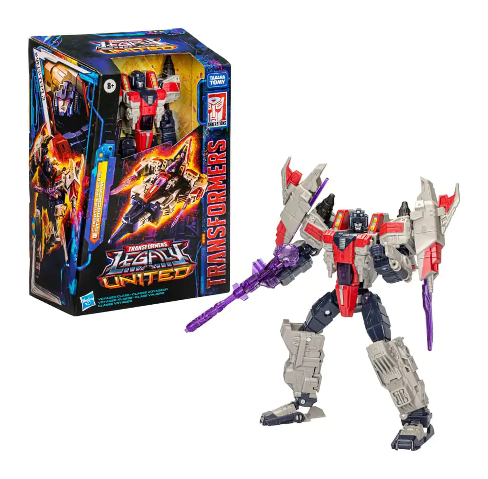 Transformers Generations Legacy United Voyager Class akcijska figura Cybertron Universe Starscream 18 cm fotografija proizvoda