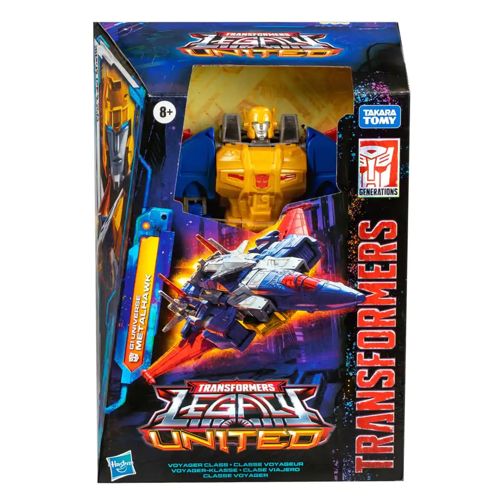 Transformers Generations Legacy United Voyager Class akcijska figura G1 Universe Metalhawk 18 cm fotografija proizvoda