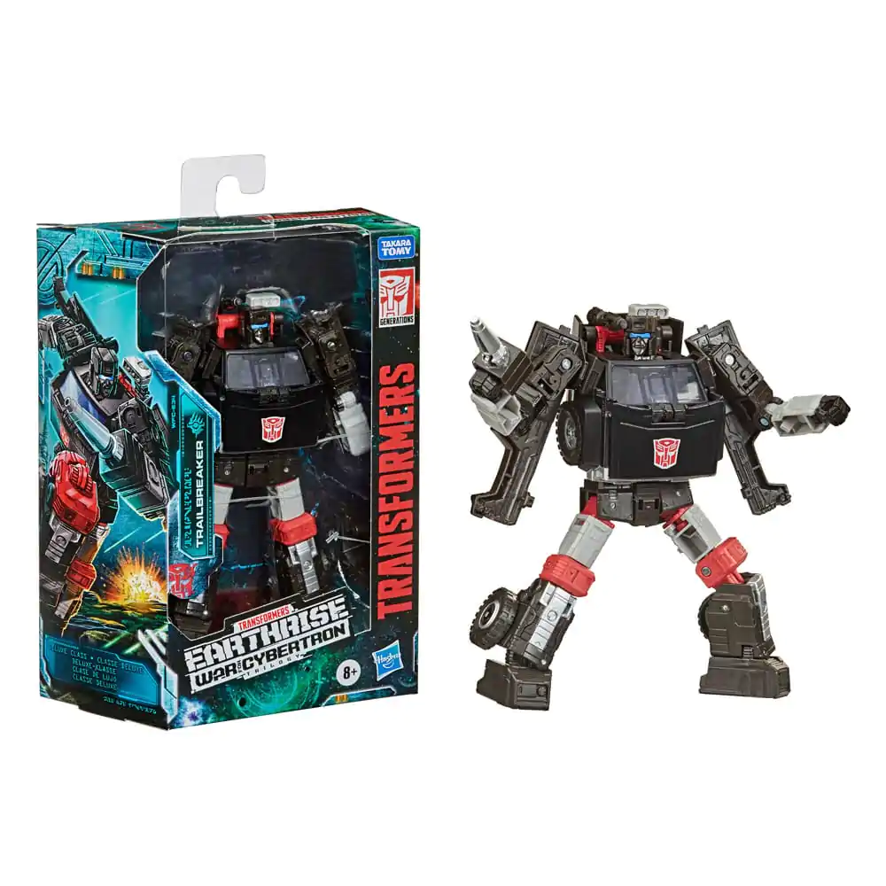 Transformers Generations War for Cybertron: Earthrise Deluxe Class Akcijska figura Trailbreaker 14 cm fotografija proizvoda