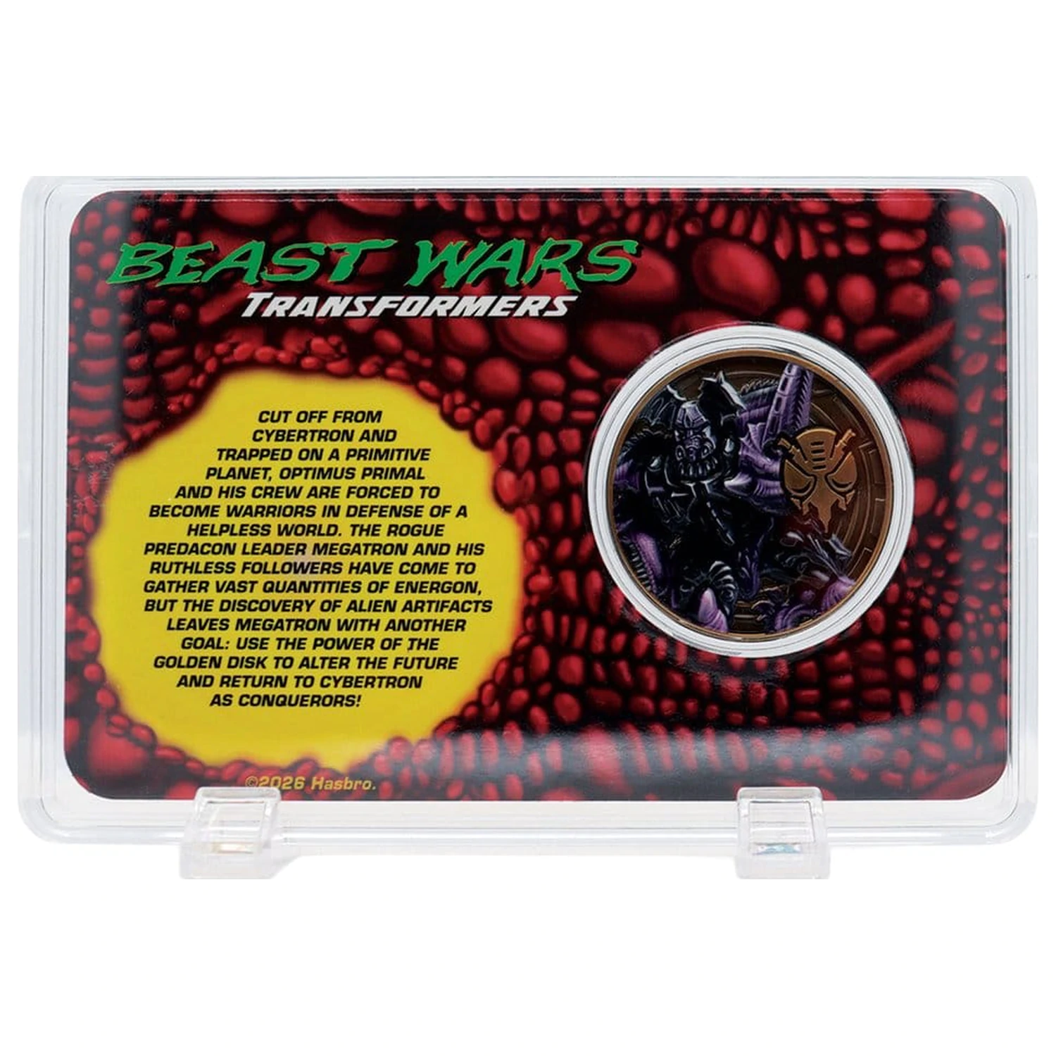 Transformers Collectable Kovanica Beast Wars 30th Anniversary Limited Edition fotografija proizvoda
