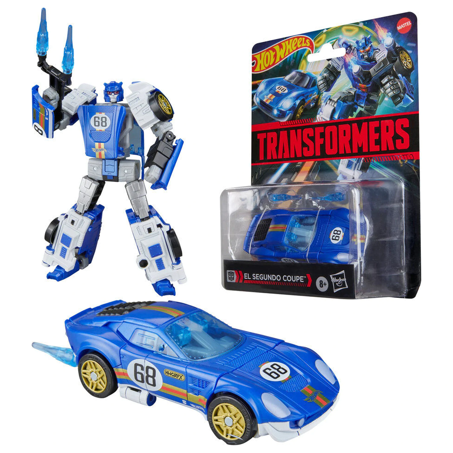 Transformers Hot Wheels El Segundo Coupe figura 12,5 cm fotografija proizvoda