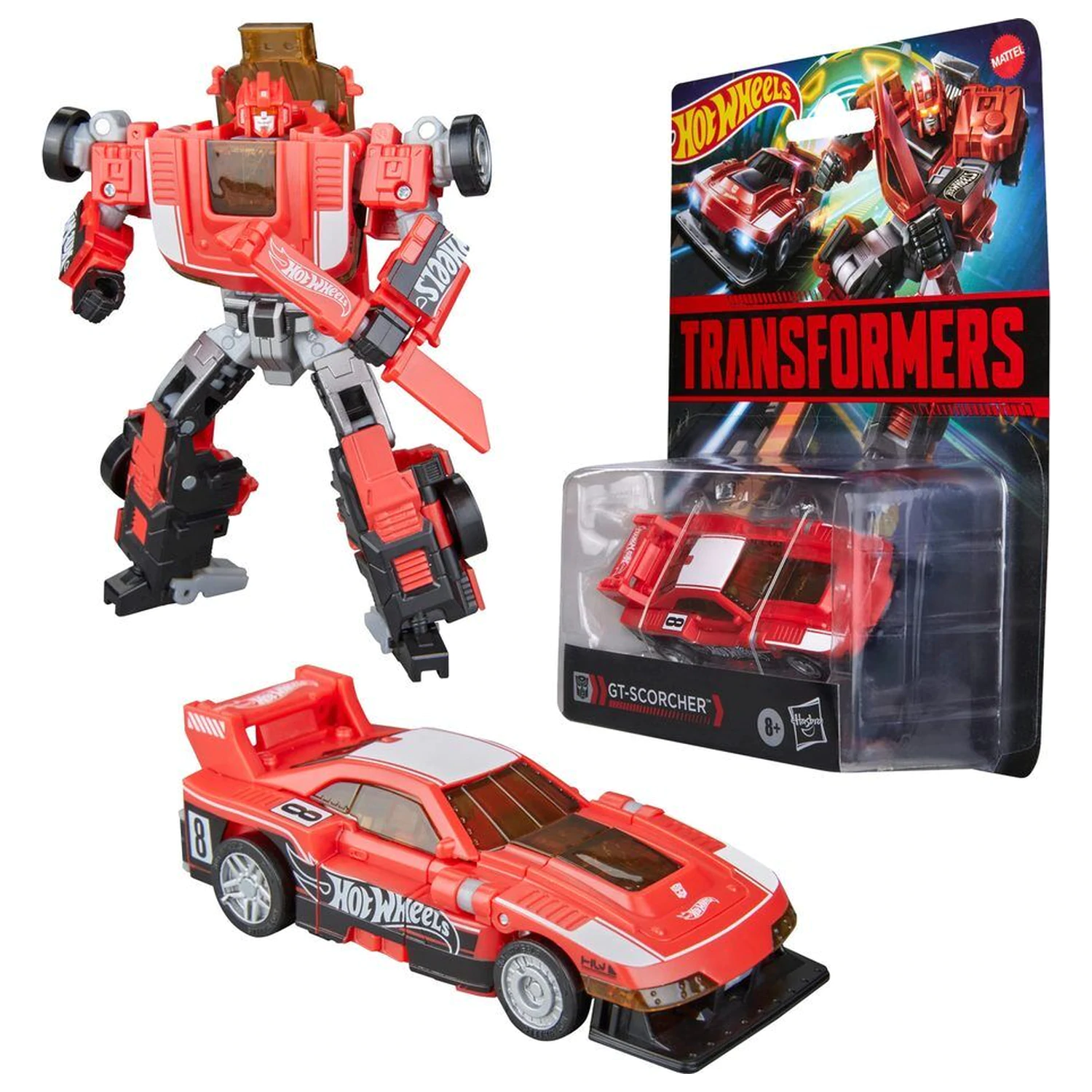 Transformers Hot Wheels Gt Scorcher figura 12,5cm fotografija proizvoda