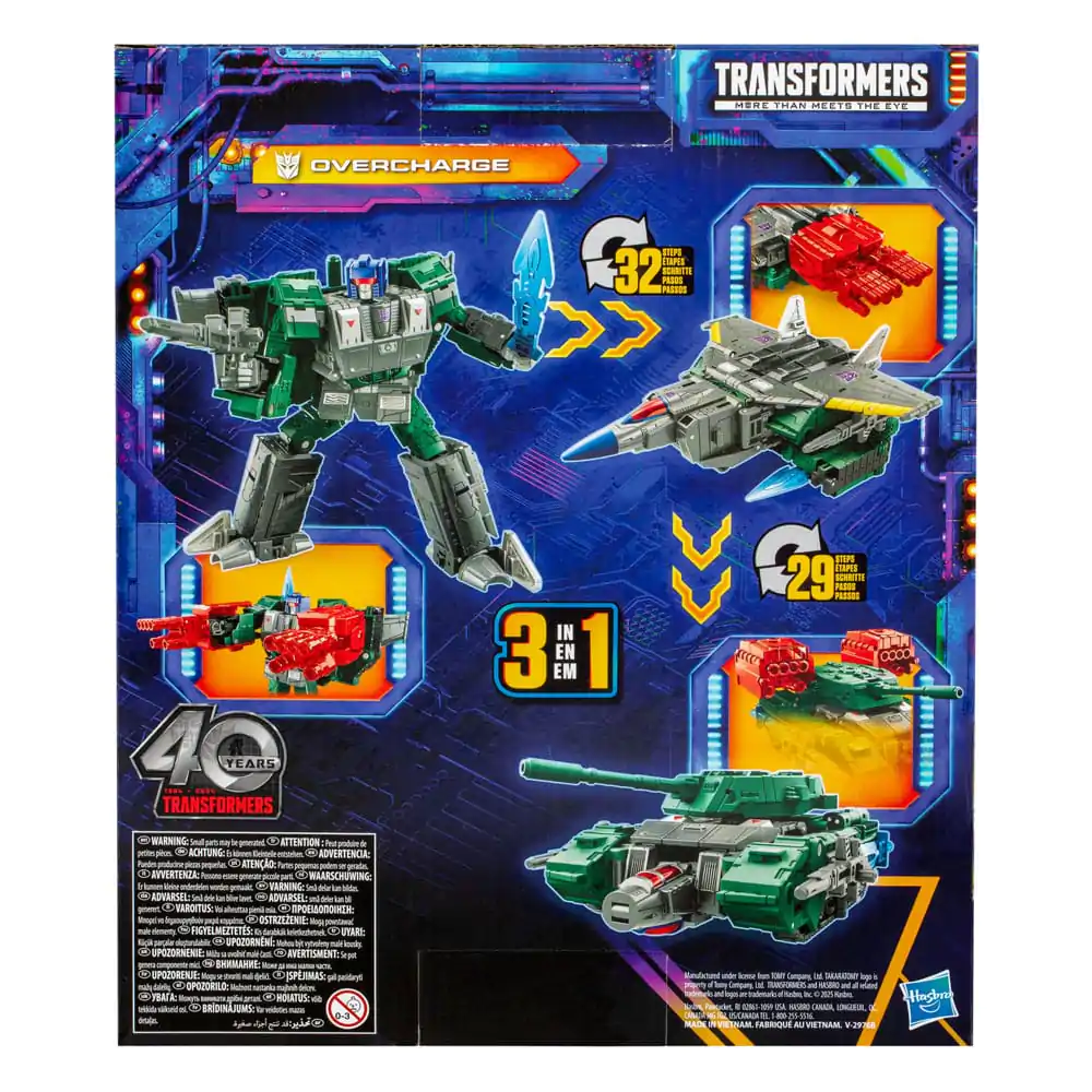 Transformers Generations Legacy United Leader Class akcijska figura Overcharge 19 cm fotografija proizvoda