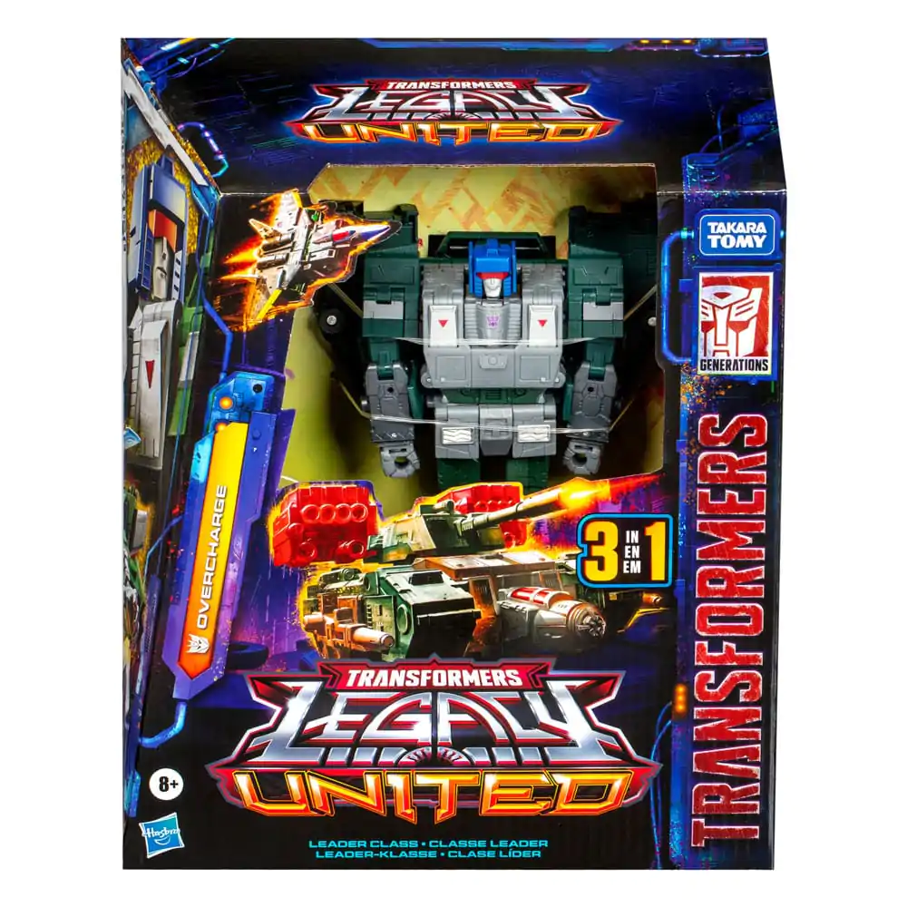Transformers Generations Legacy United Leader Class akcijska figura Overcharge 19 cm fotografija proizvoda